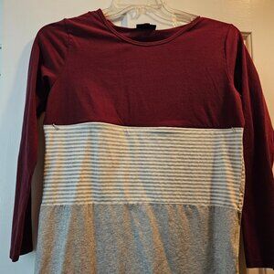 Nursing Queen Long sleeve striped xs